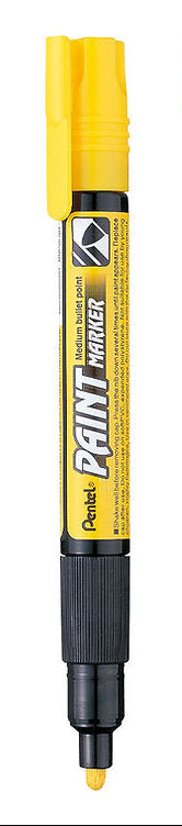 Pentel Permanent Paint Marker Medium Point 4.6mm - Yellow