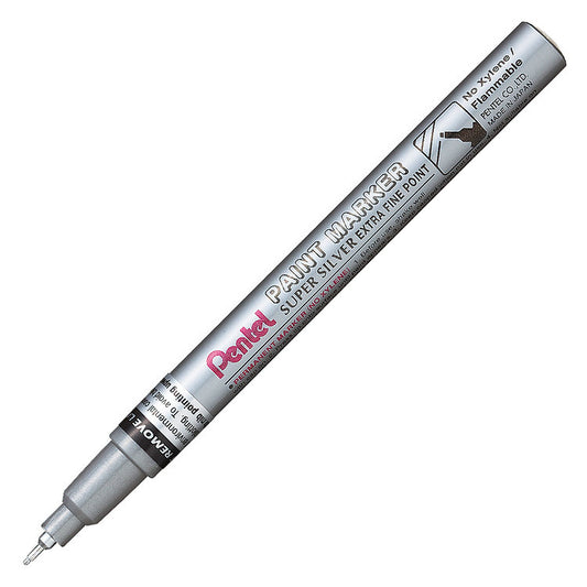 Pentel Permanent Paint Marker Silver Extra Fine 1.0mm