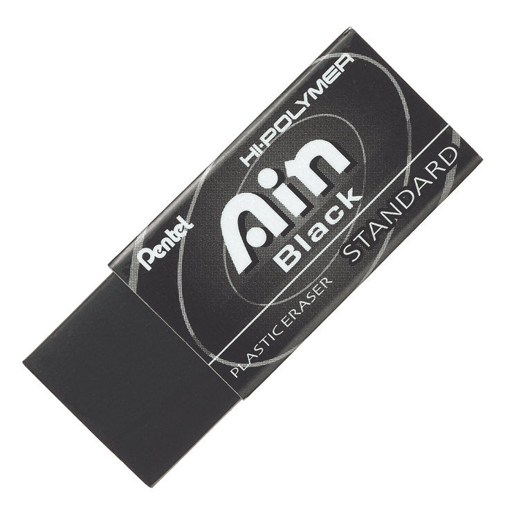 Pentel Hi-Polymer Ain Black Eraser Medium