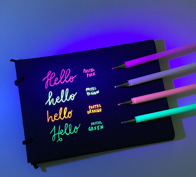 Pentel Hybrid Milky Gel Pastel Pens 0.88 Wallet of 7