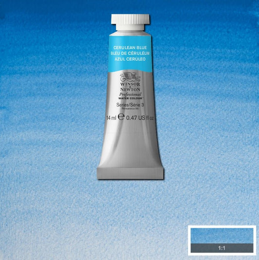 Winsor & Newton Artists' Watercolour 14ml Cerulean Blue