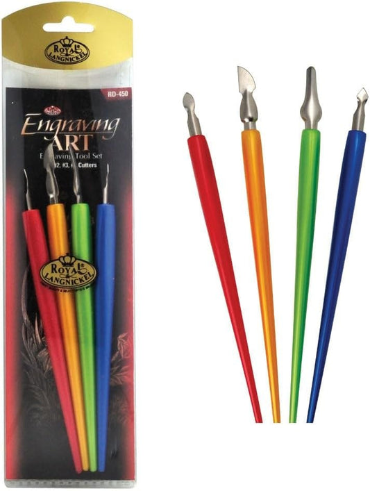 R & L Engraving Art Scraper Cutter Tool Set 3
