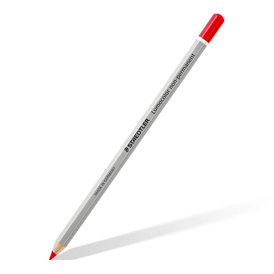 Staedtler Lumocolor Non-permanent Omnichrom Watersoluble Pencil Red