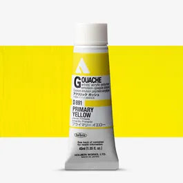 Holbein Acryla Gouache 40ml Primary Yellow