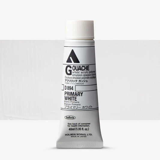 Holbein Acryla Gouache 40ml Primary White