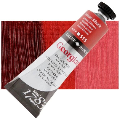 Daler Rowney Georgian Oil 38ml 515 Alizarin Crimson