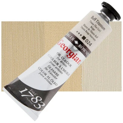 Daler Rowney Georgian Oil 38ml 024 Buff Titanium