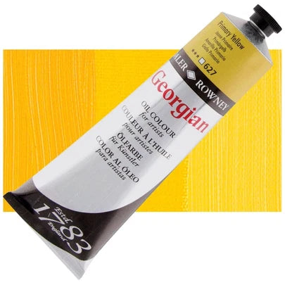 Daler Rowney Georgian Oil 225ml 627 Primary Yellow