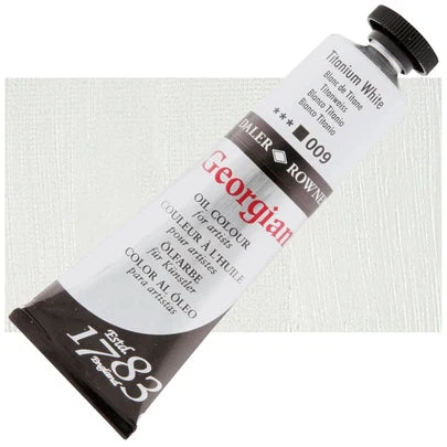 Daler Rowney Georgian Oil 38ml 009 Titanium White