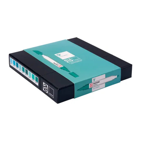 Talens Pantone Marker Set X9 Blue Green