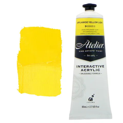 Atelier Interactive 80ml Arylamide Yellow Light