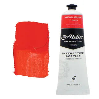Atelier Interactive 80ml Napthol Red Light