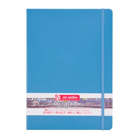 Talens Art Creations Sketchbook 140gsm A4 Lake Blue