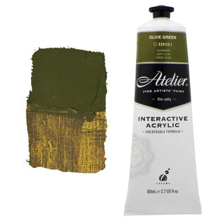 Atelier Interactive 80ml Olive Green