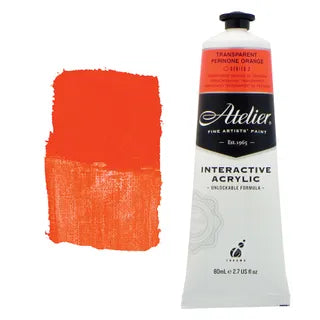 Atelier Interactive 80ml Transparent Perinone Orange