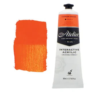 Atelier Interactive 80ml Cadmium Orange