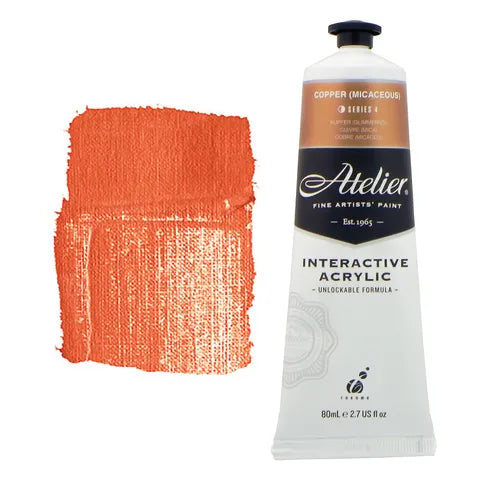 Atelier Interactive 80ml Copper Micaceous