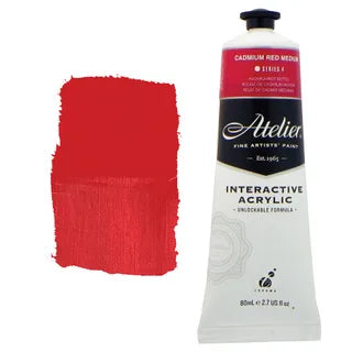 Atelier Interactive 80ml Cadmium Red Medium