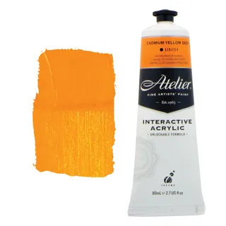 Atelier Interactive 80ml Cadmium Yellow Deep