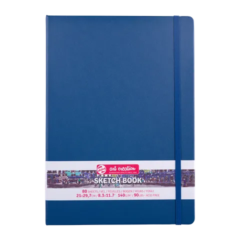 Talens Art Creations Sketchbook 140gsm A4 Navy Blue