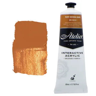 Atelier Interactive 80ml Raw Sienna Dark