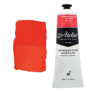 Atelier Interactive 80ml Cadmium Red Light (Scarlet)