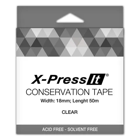 Conservation Tape Clear 18mm x 50m
