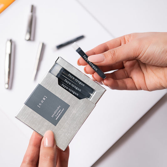 Pilot Iroshizuku Ink Fountain Pen Cartridges Fuyu-syogun / Old Man Winter 6 Pack