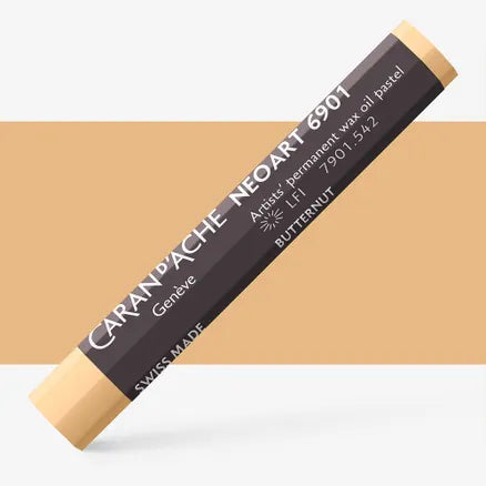 Caran d'Ache 6901 Neoart Wax Oil Pastel 542 Butternut