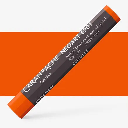 Caran d'Ache 6901 Neoart Wax Oil Pastel 850 Cornelian