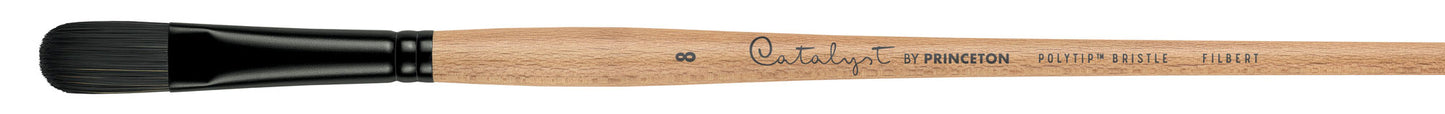 Princeton Catalyst Polytip Bristle Filbert Size 8