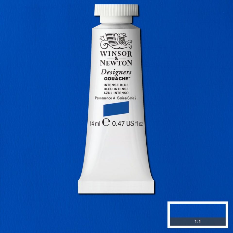 Winsor & Newton Designers Gouache 14ml Intense Blue