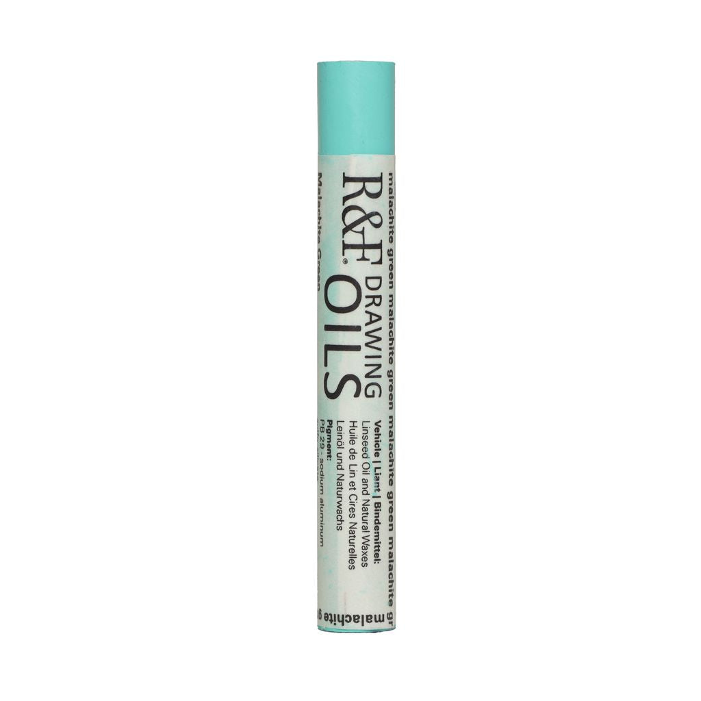 R&F Drawing Oils 12ml Malachite Green