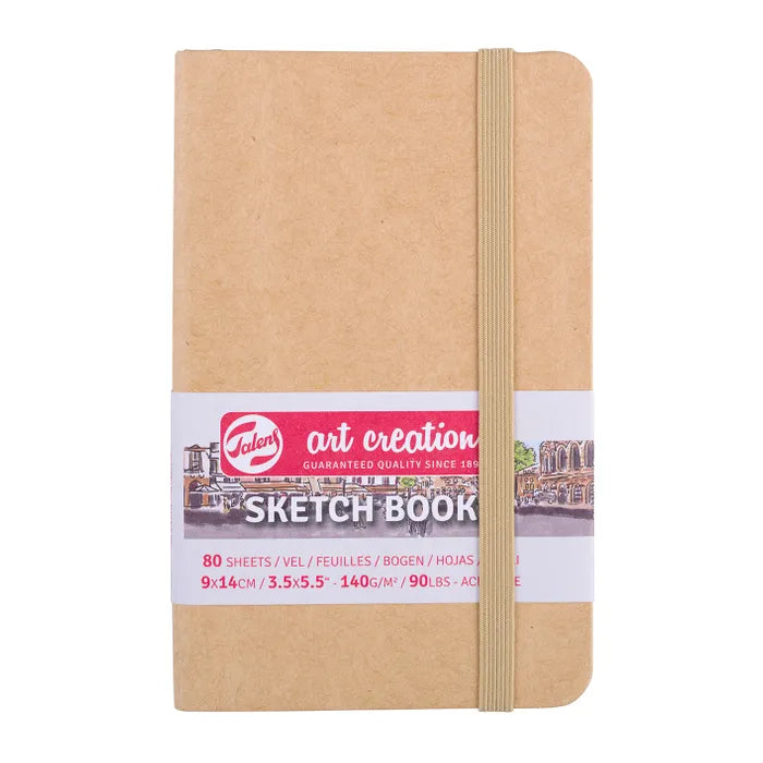 Talens Art Creations Sketchbook 140gsm 9 x 14cm Kraft