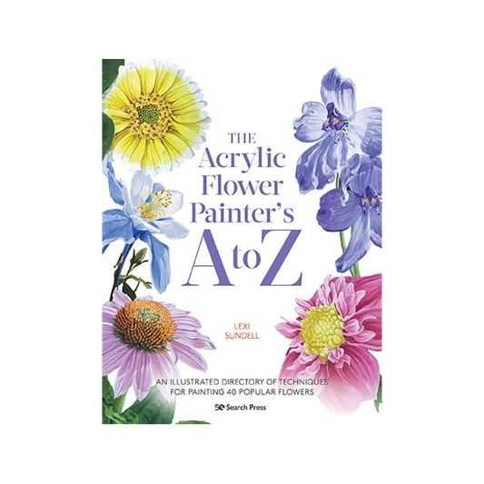 The Acrylic Flower Painters A to Z Book 'Limited Supply'