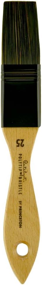 Princeton Catalyst Polytip Mottler 1'' Short Handle