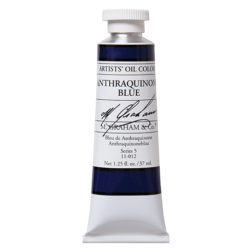 M Graham Oil 37ml Series 5 Anthraquinone Blue