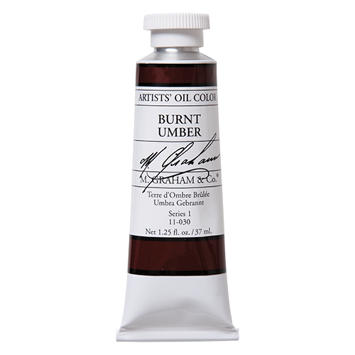 M Graham Oil 37ml Burnt Umber