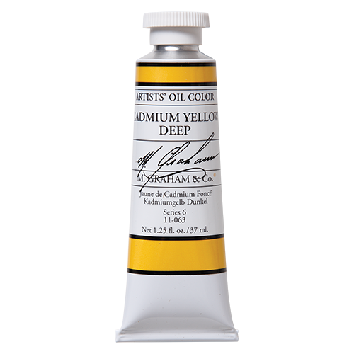 M Graham Oil 37ml Series 6 Cadmium Yellow Deep