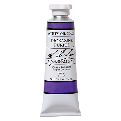 M Graham Oil 37ml Dioxazine Purple