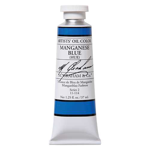 M Graham Oil 37ml Manganese Blue Hue