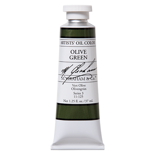 M Graham Oil 37ml Olive Green