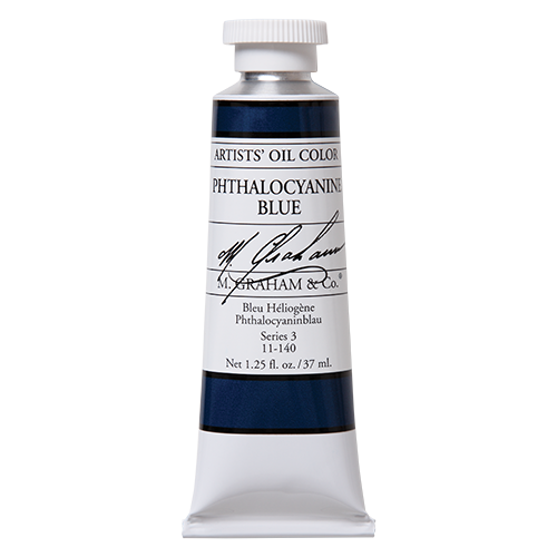 M Graham Oil 37ml Series 3 Phthalo Blue