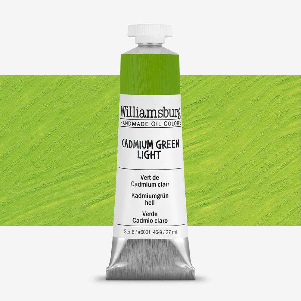 Williamsburg oil 37 ml Cadmium Green Light (discontinued)
