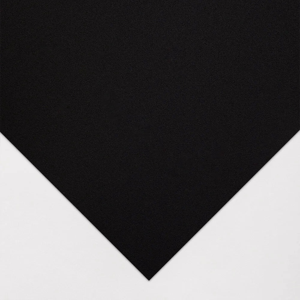 Mi-Teintes Velvet Pad 430gsm 24 x 32cm 12 Sheet Charcoal Black