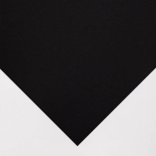 Mi-Teintes Velvet Pad 430gsm 24 x 32cm 12 Sheet Charcoal Black
