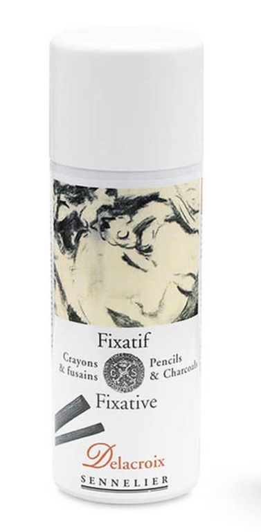 Sennelier Pencils & Charcoal Fixative 400ml Delacroix