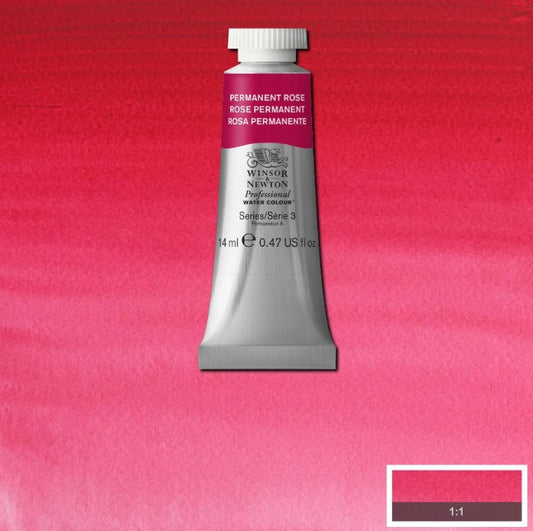 Winsor & Newton Artists' Watercolour 14ml Permanent Rose