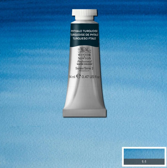 Winsor & Newton Artists' Watercolour 14ml Phthalo Turquoise