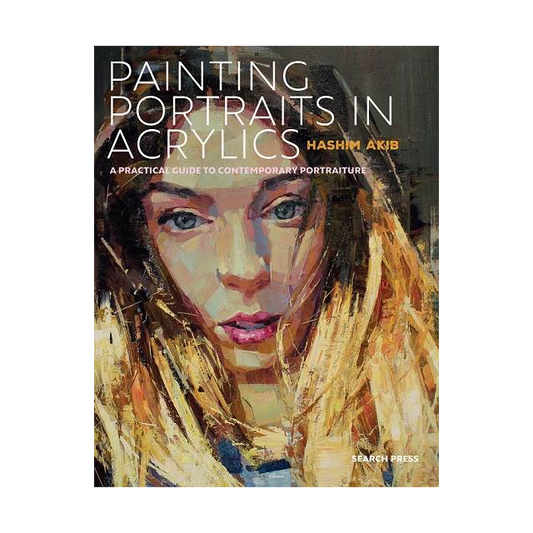 Painting Portraits in Acrylics by Hashim Akib Book 'Limited Supply'